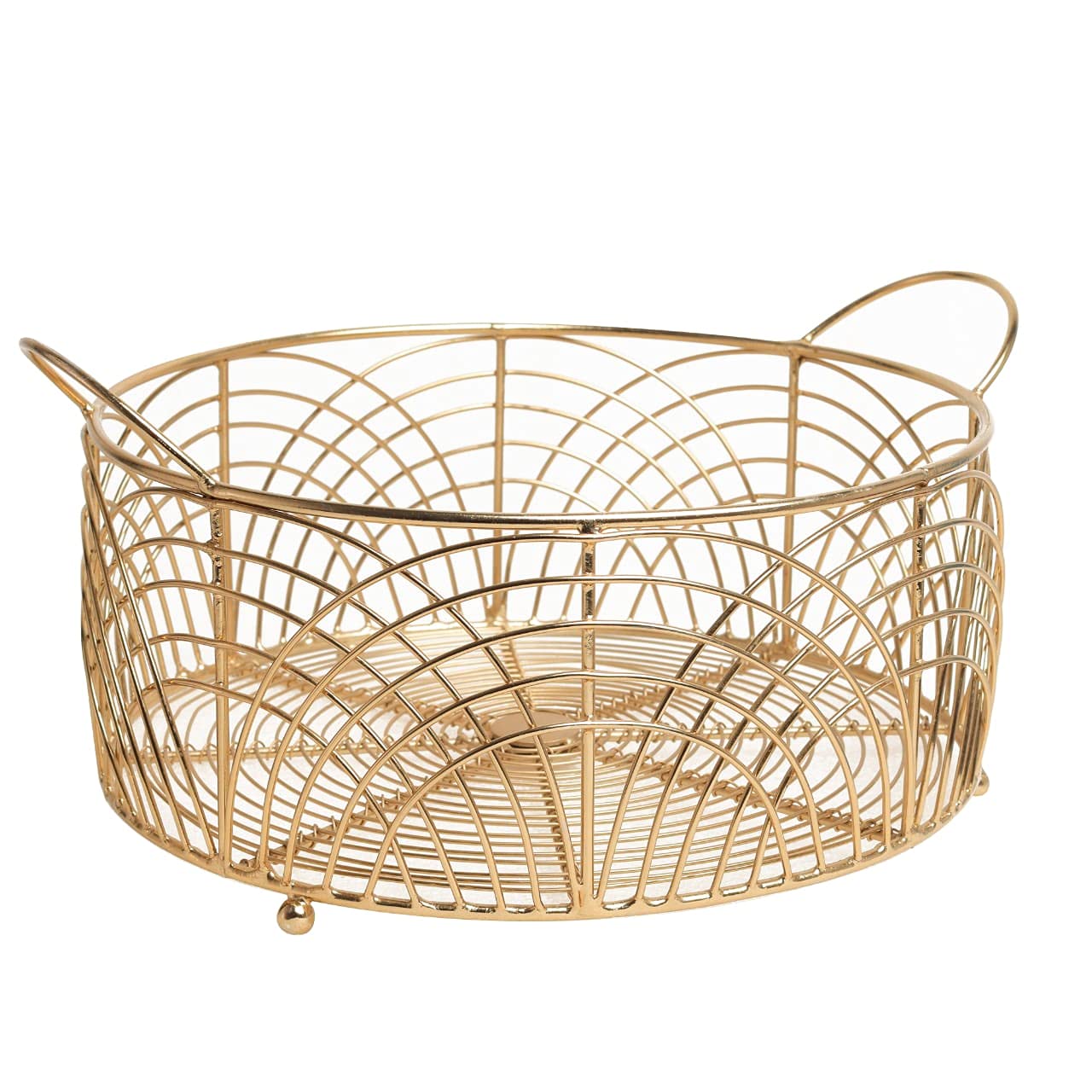 Decorative Wire Round Basket Diwali Gifting