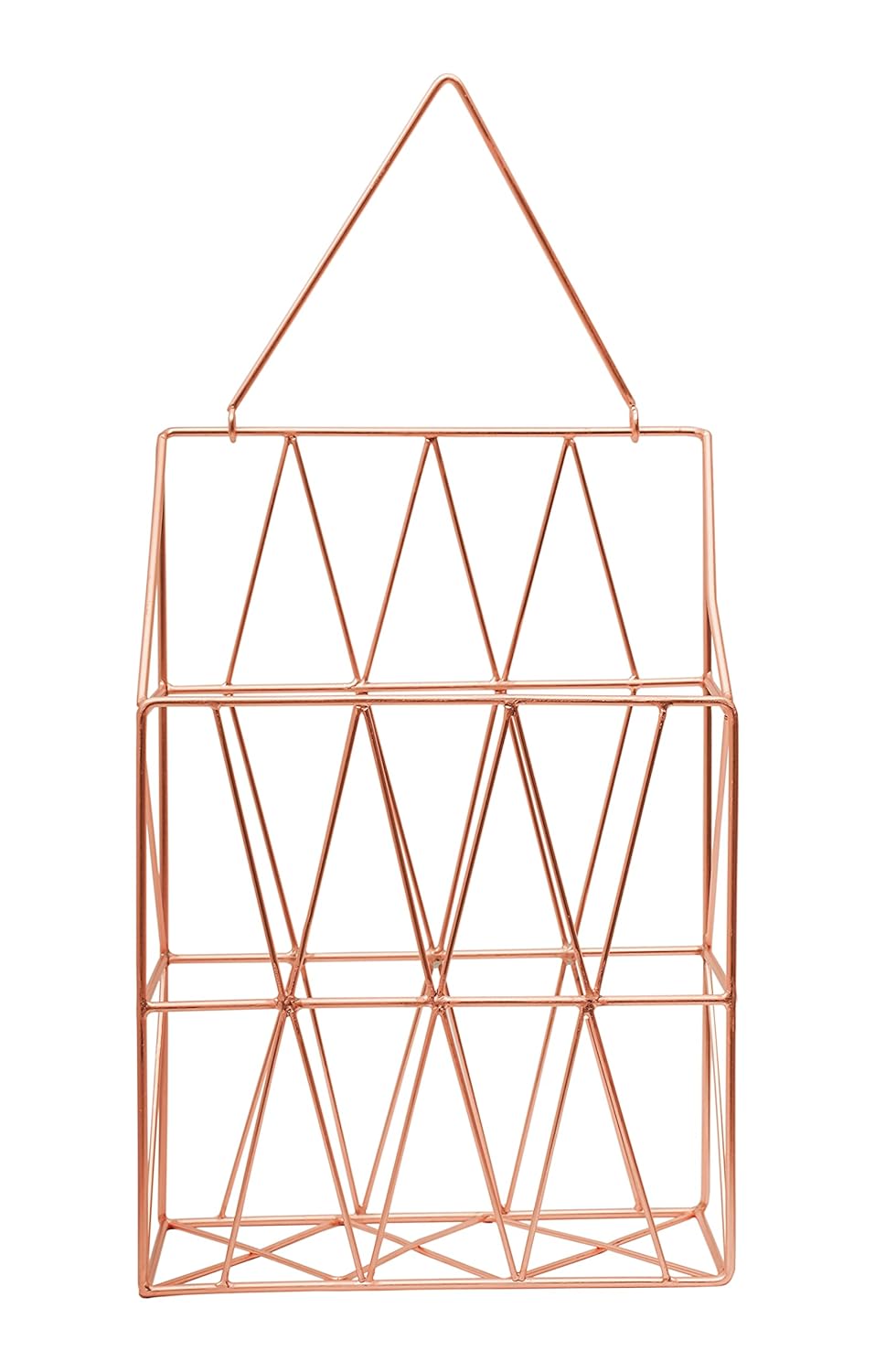 Metal Copper Finish Rose Gold Magazine