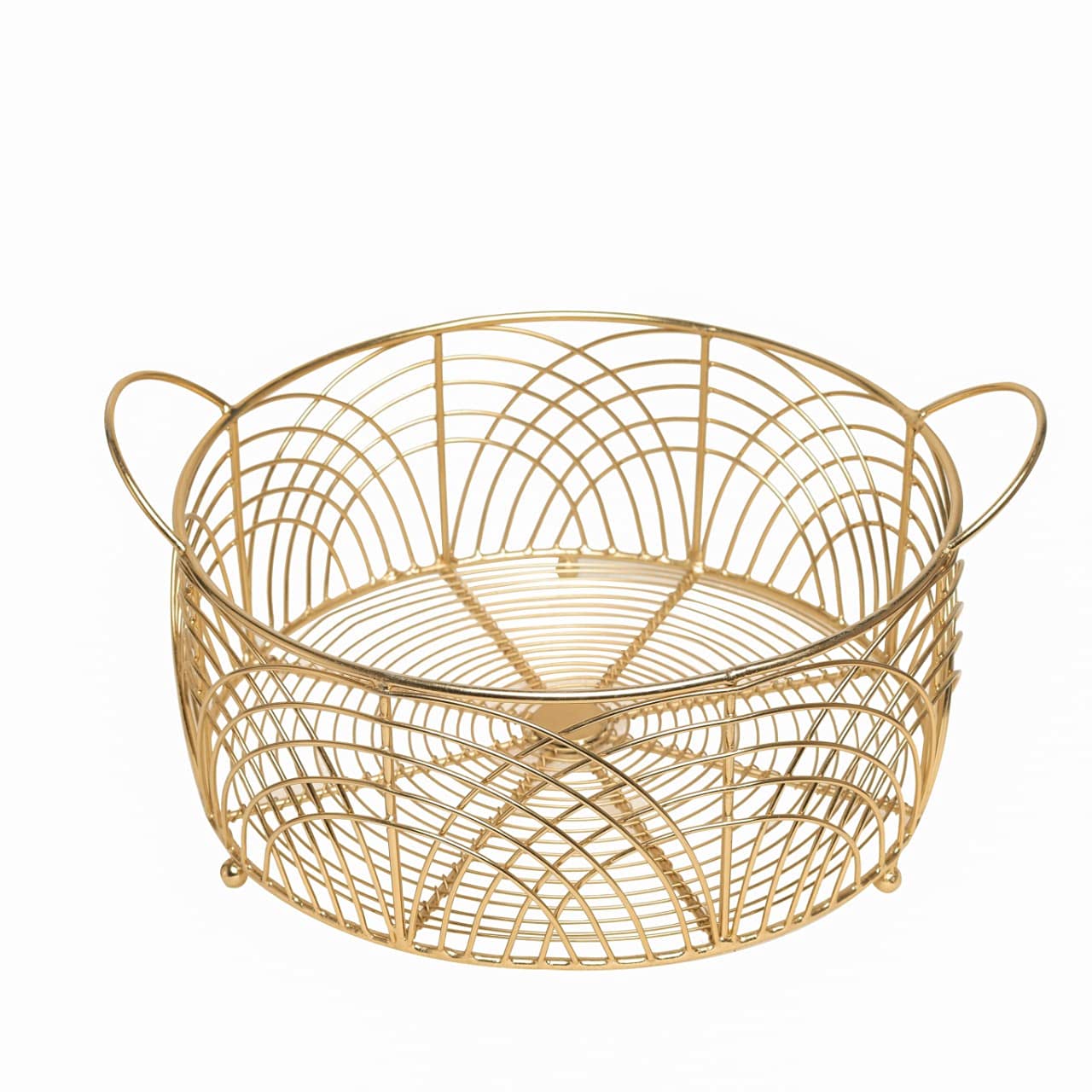 Decorative Wire Round Basket Diwali Gifting