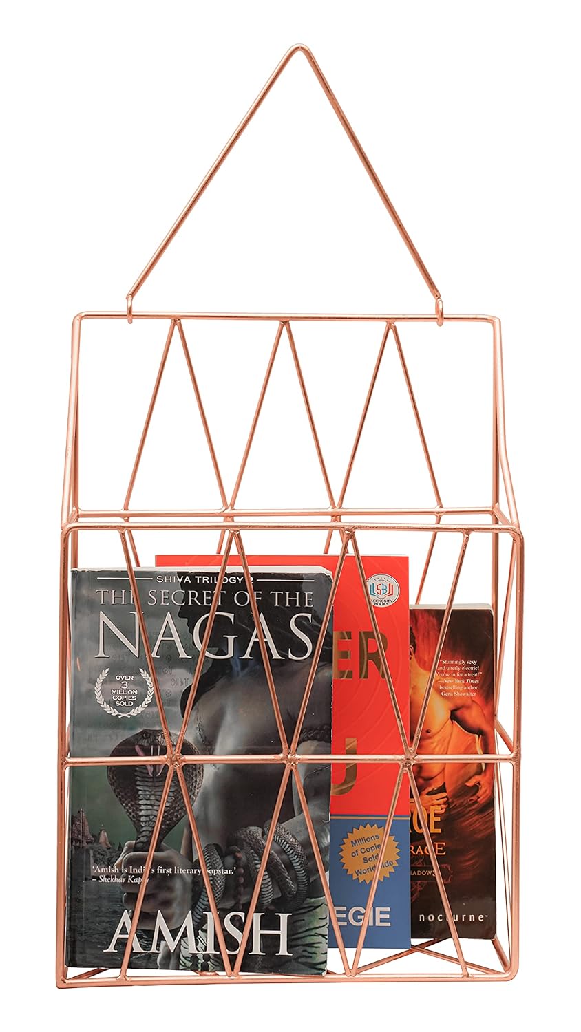 Metal Copper Finish Rose Gold Magazine