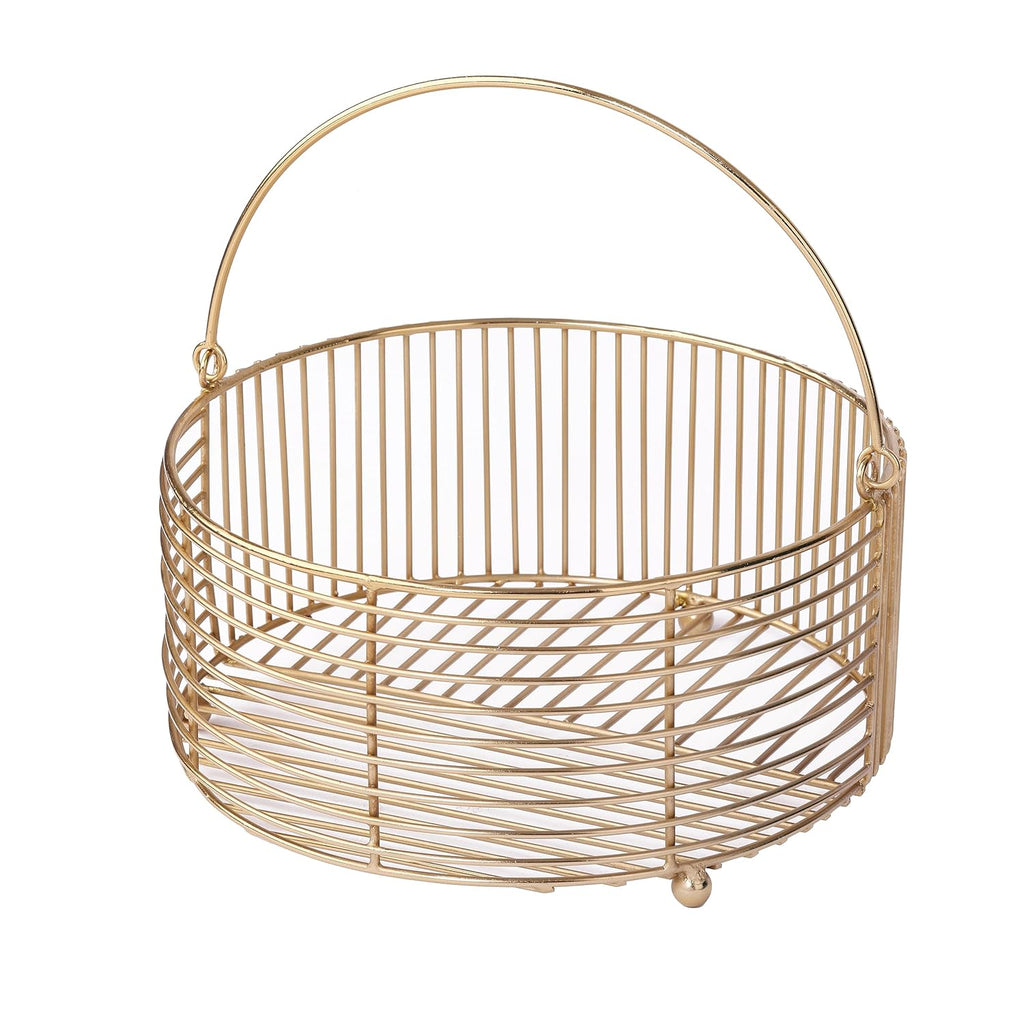 Storage Fruit Vegetable Organizer With Handle