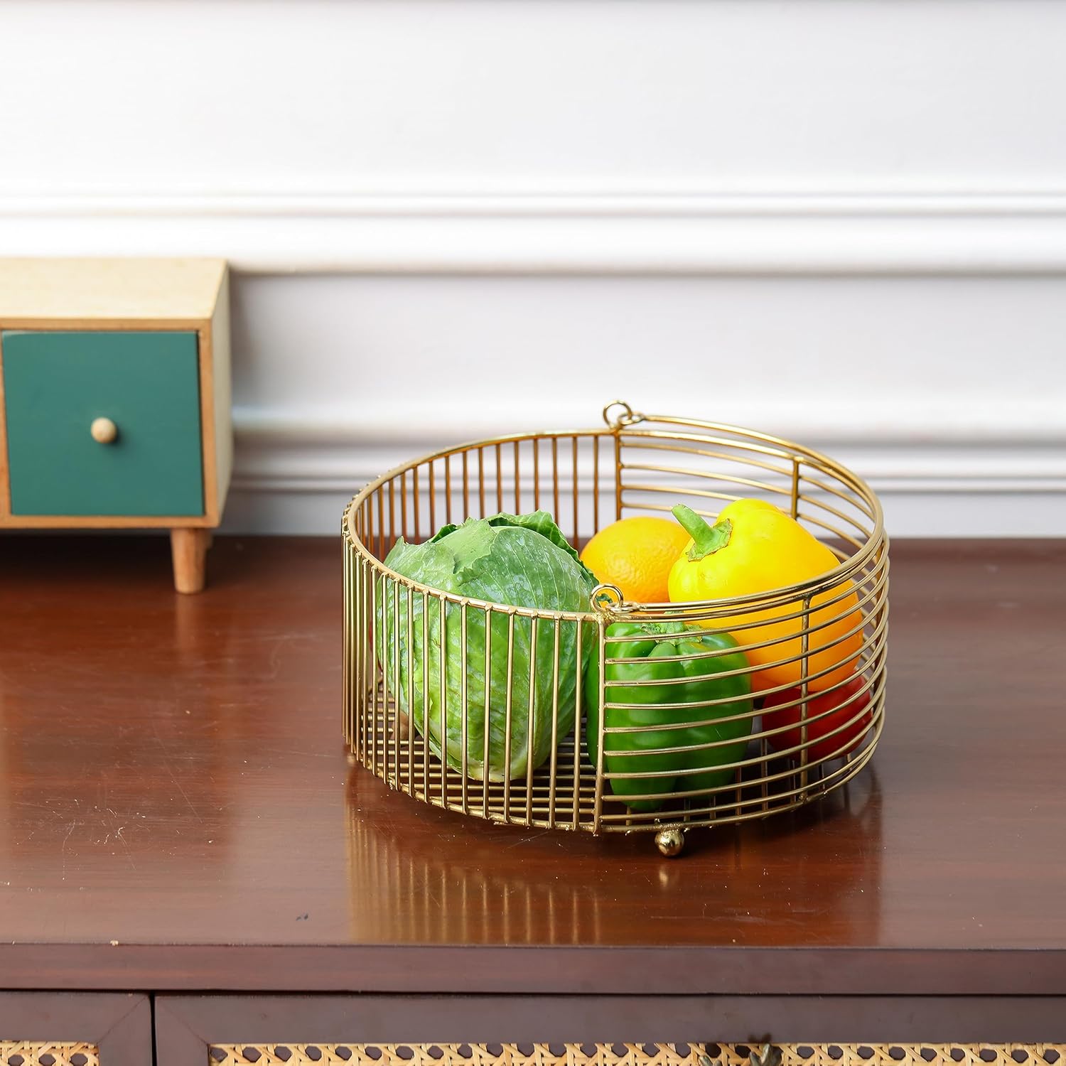 Storage Fruit Vegetable Organizer With Handle