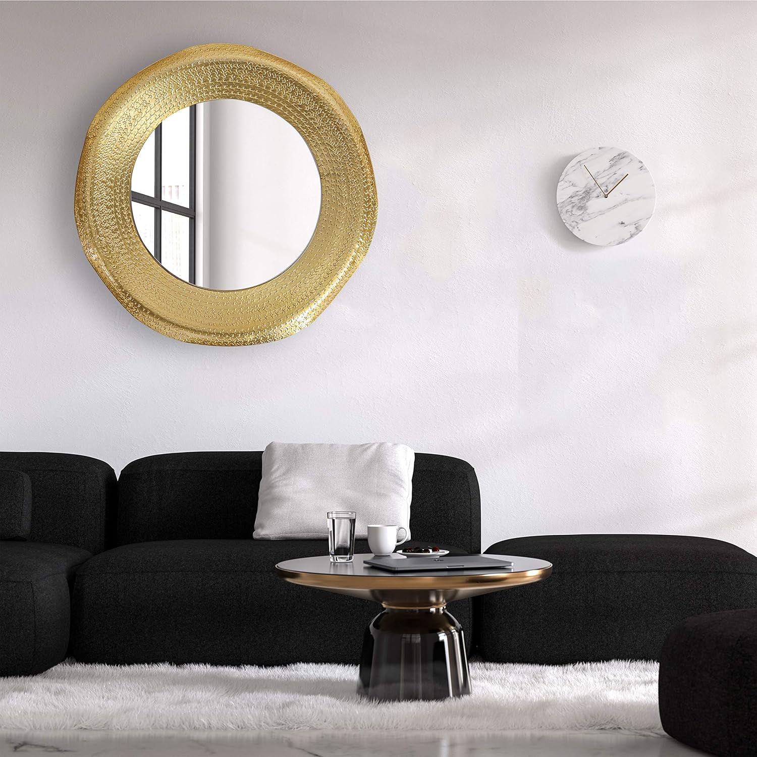 Round Shape Glass Mirror