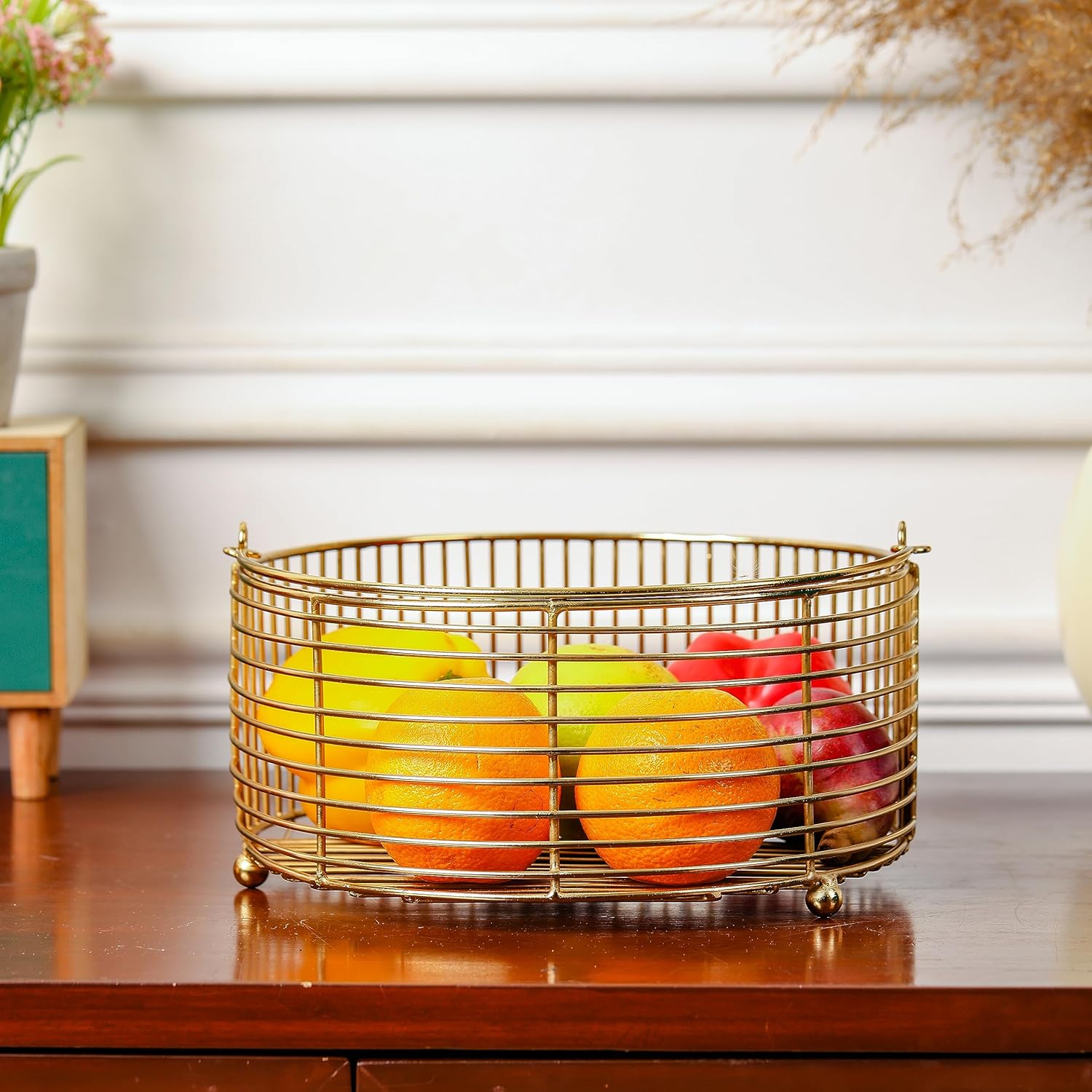 Storage Fruit Vegetable Organizer With Handle